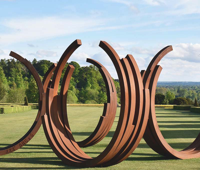 Art in Oisterwijk 2022 - Bernar Venet Arc